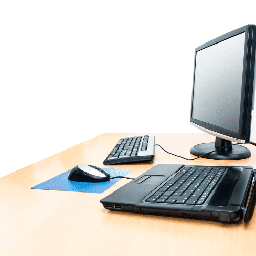 desktop and laptop