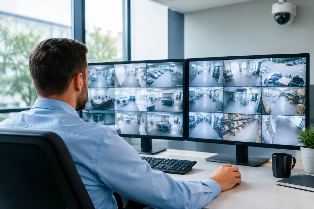 CCTV Monitoring for Business Without Blind Spots