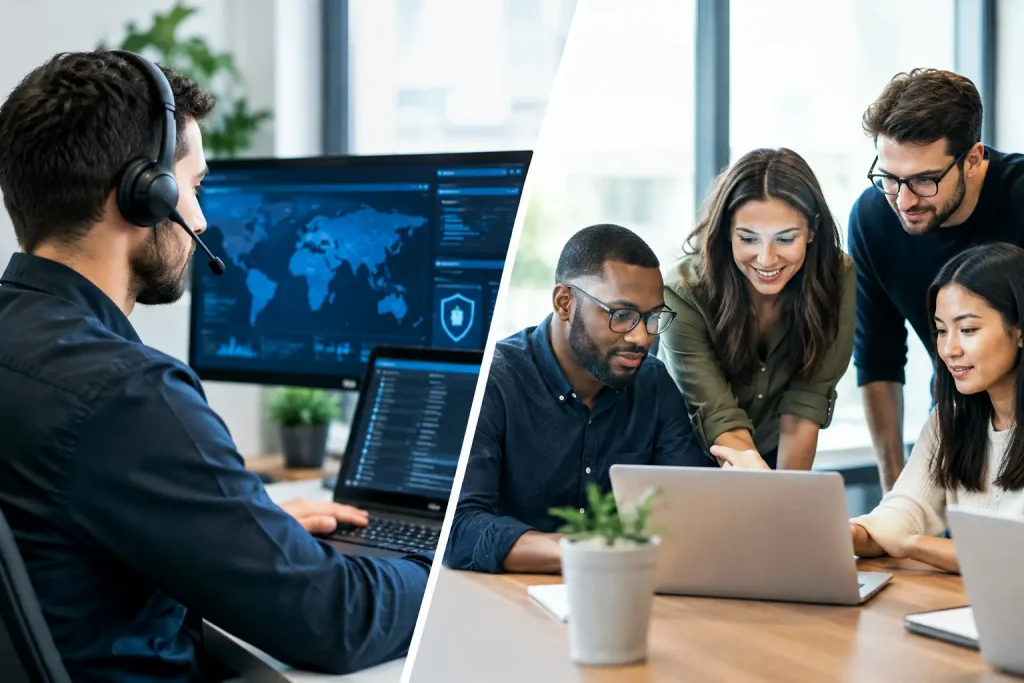 Managed IT Versus In-House Teams Compared